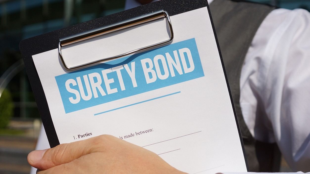 <div class="paragraphs"><p>Image showing a paper with the words 'surety bond'. For representational purposes.</p></div>