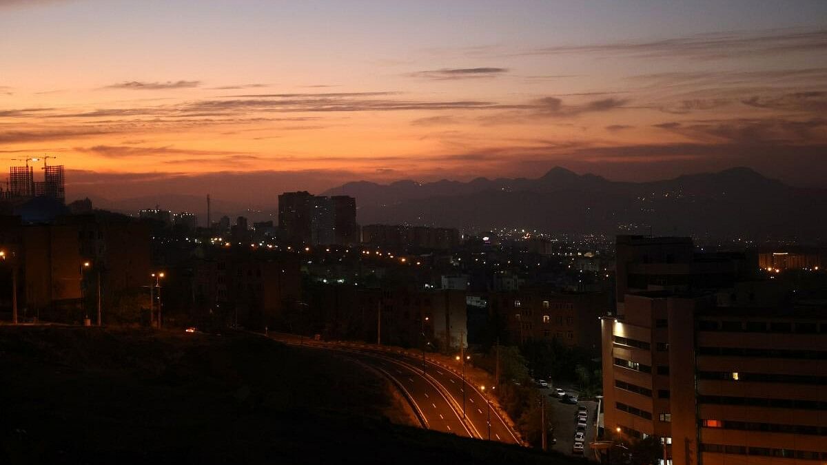 <div class="paragraphs"><p>A general view of Tehran after several explosions were heard, in Tehran</p></div>