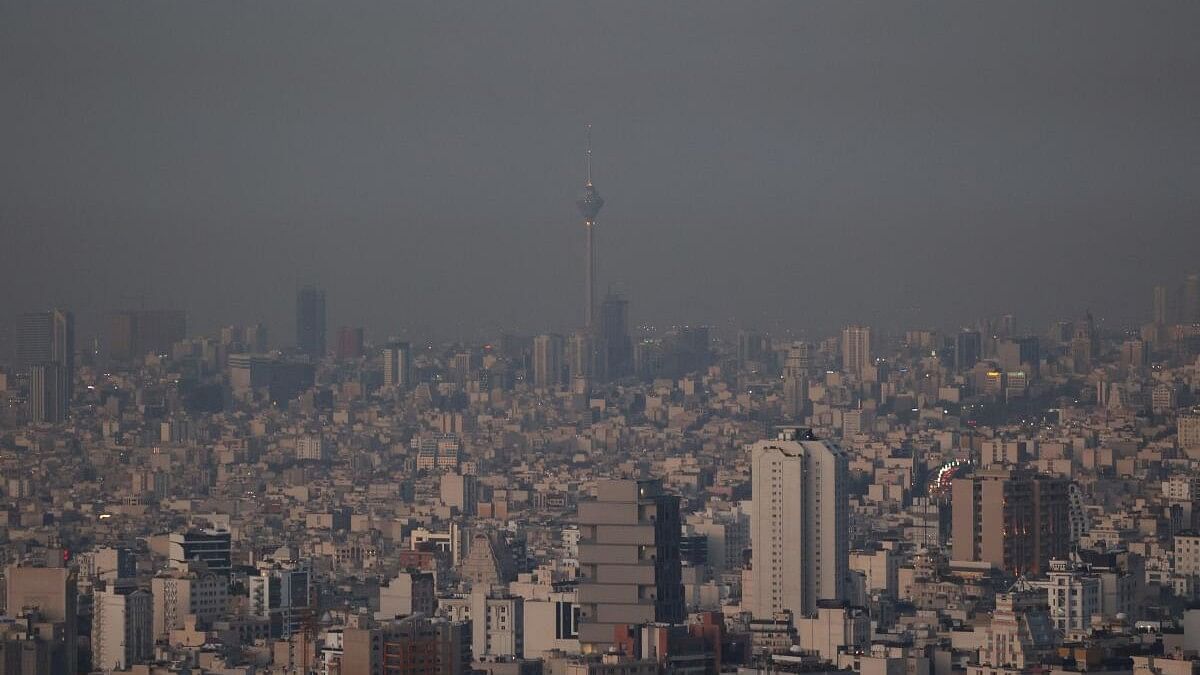 <div class="paragraphs"><p>A general view of Tehran after several explosions were heard, in Tehran.</p></div>