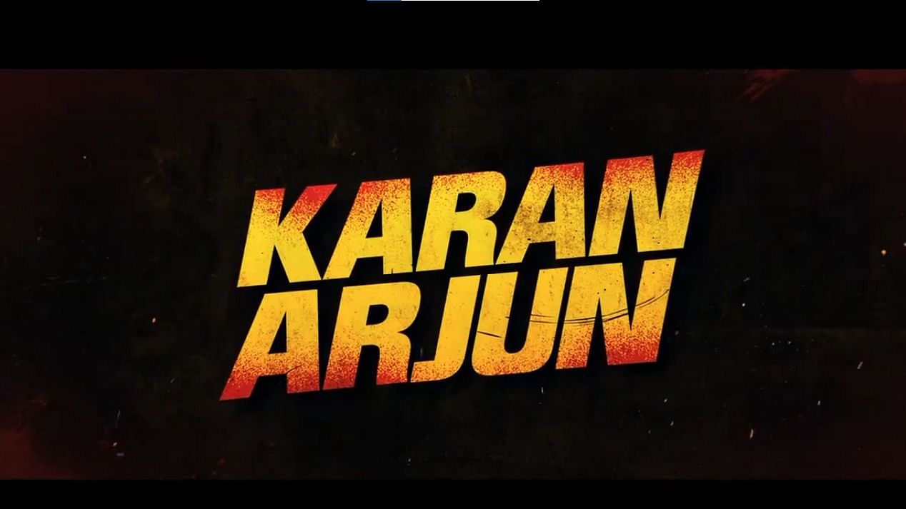 <div class="paragraphs"><p>Karna Arjun poster.</p></div>