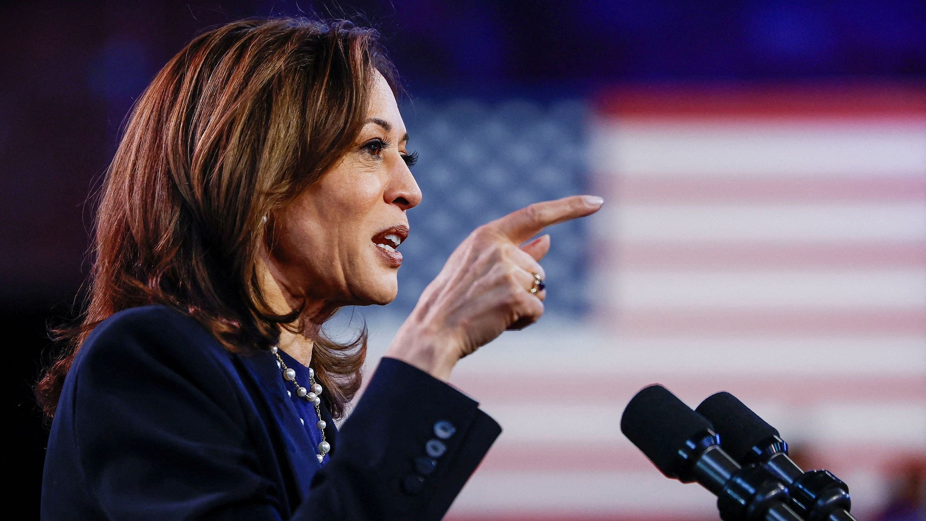 <div class="paragraphs"><p>Democratic presidential nominee and US Vice President Kamala Harris.</p></div>