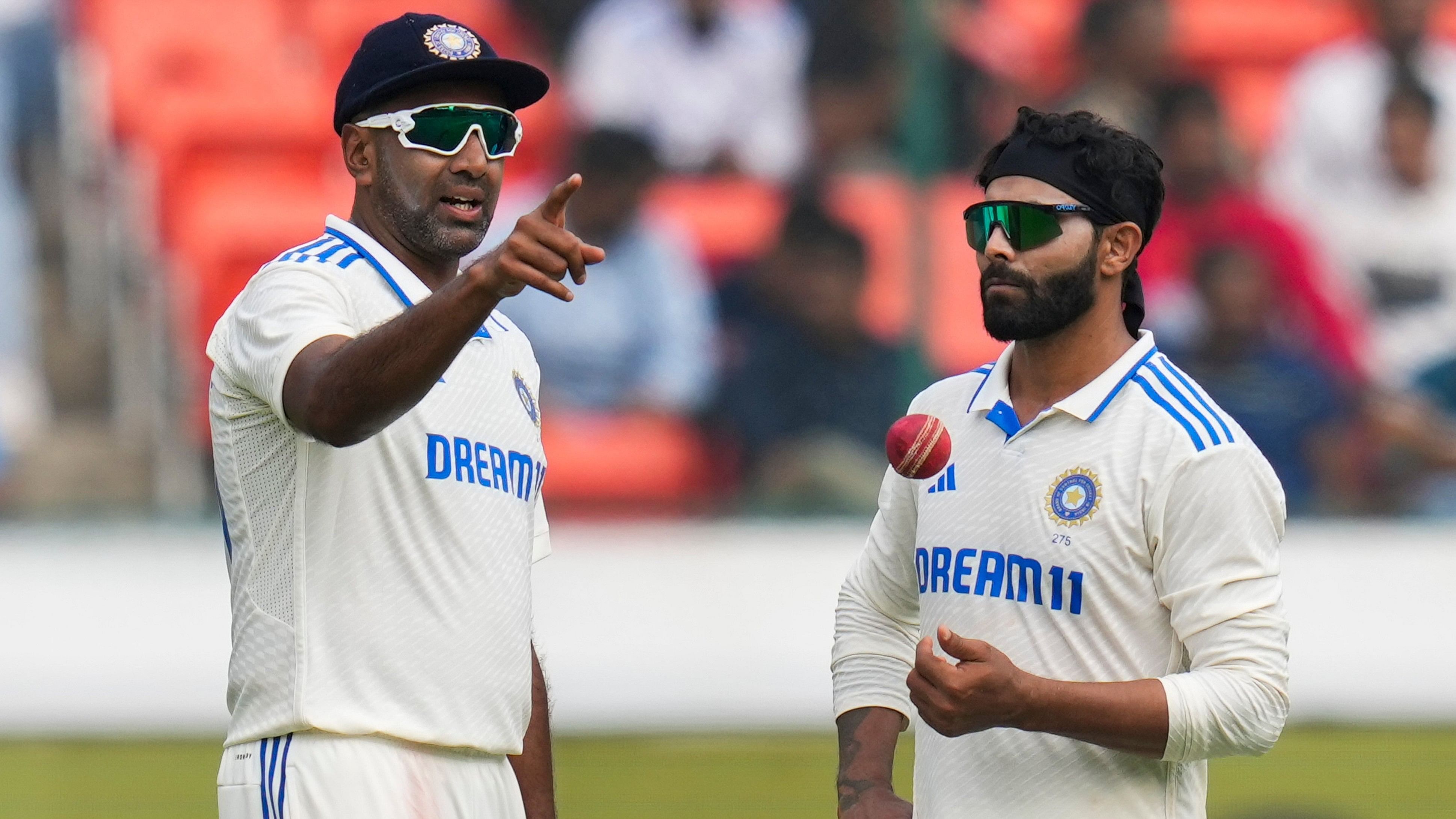 <div class="paragraphs"><p>R Ashwin (left) and Ravindra Jadeja.&nbsp;</p></div>