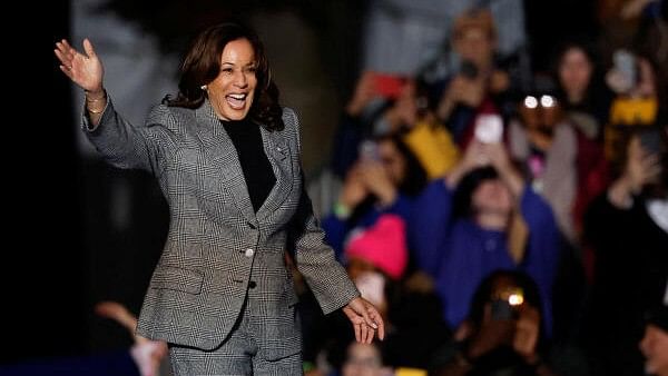 <div class="paragraphs"><p>Democratic presidential nominee US Vice President Kamala Harris.</p></div>