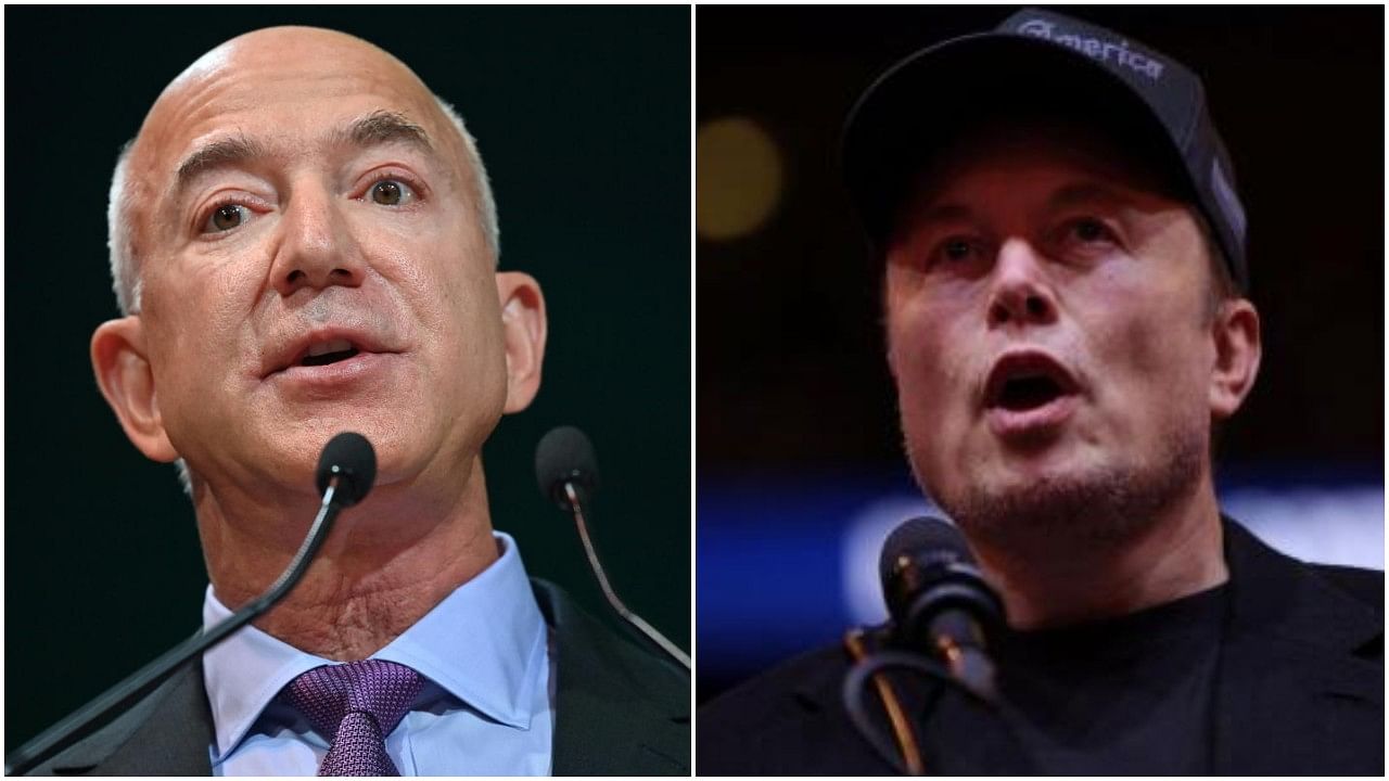 <div class="paragraphs"><p>Jeff Bezos (L); Elon Musk (R).</p></div>