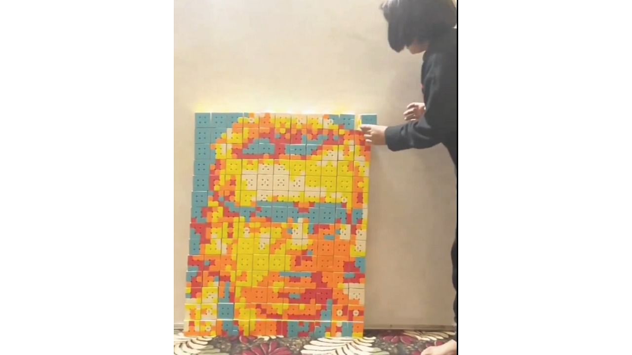 <div class="paragraphs"><p>Abdullah, who re-posted a video of the work on various social media sites, was amazed by the likeness of the mosaic to himself.</p></div>