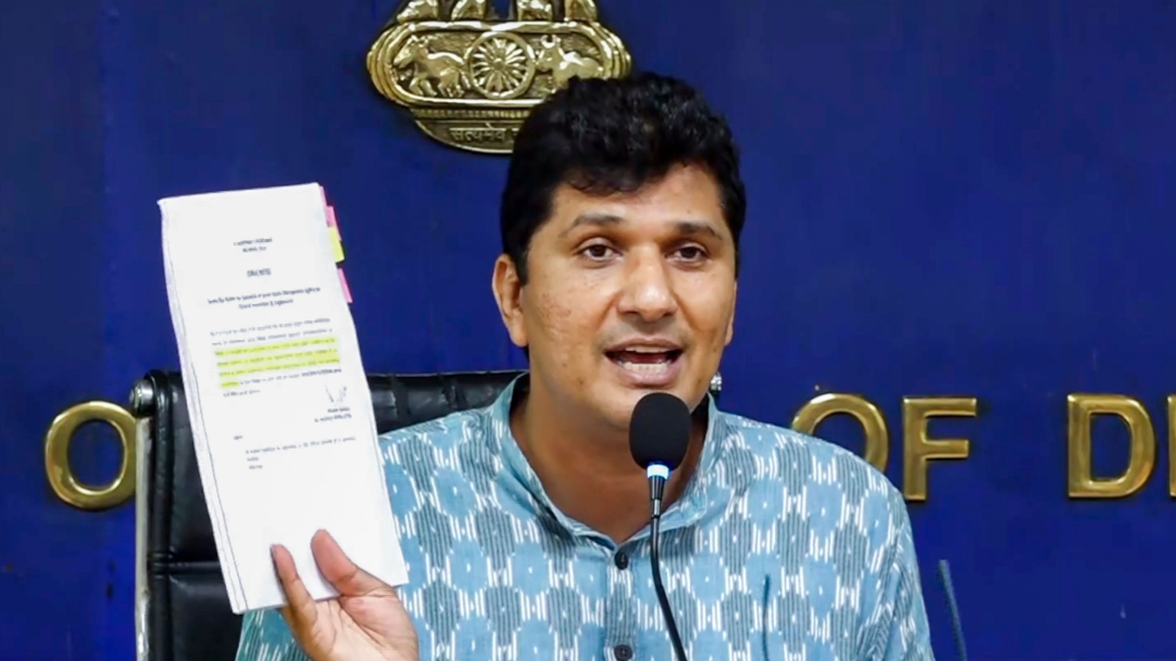 <div class="paragraphs"><p>Delhi Minister and AAP leader Saurabh Bhardwaj </p></div>