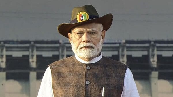 <div class="paragraphs"><p>Prime Minister Narendra Modi attends the Ekta Diwas Parade at the Statue of Unity on the occasion Sardar Vallabhbhai Patel's birth anniversary, in Kevadia.&nbsp;</p></div>