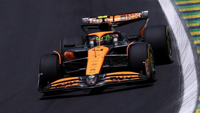 <div class="paragraphs"><p>McLaren's Lando Norris during practice.</p></div>