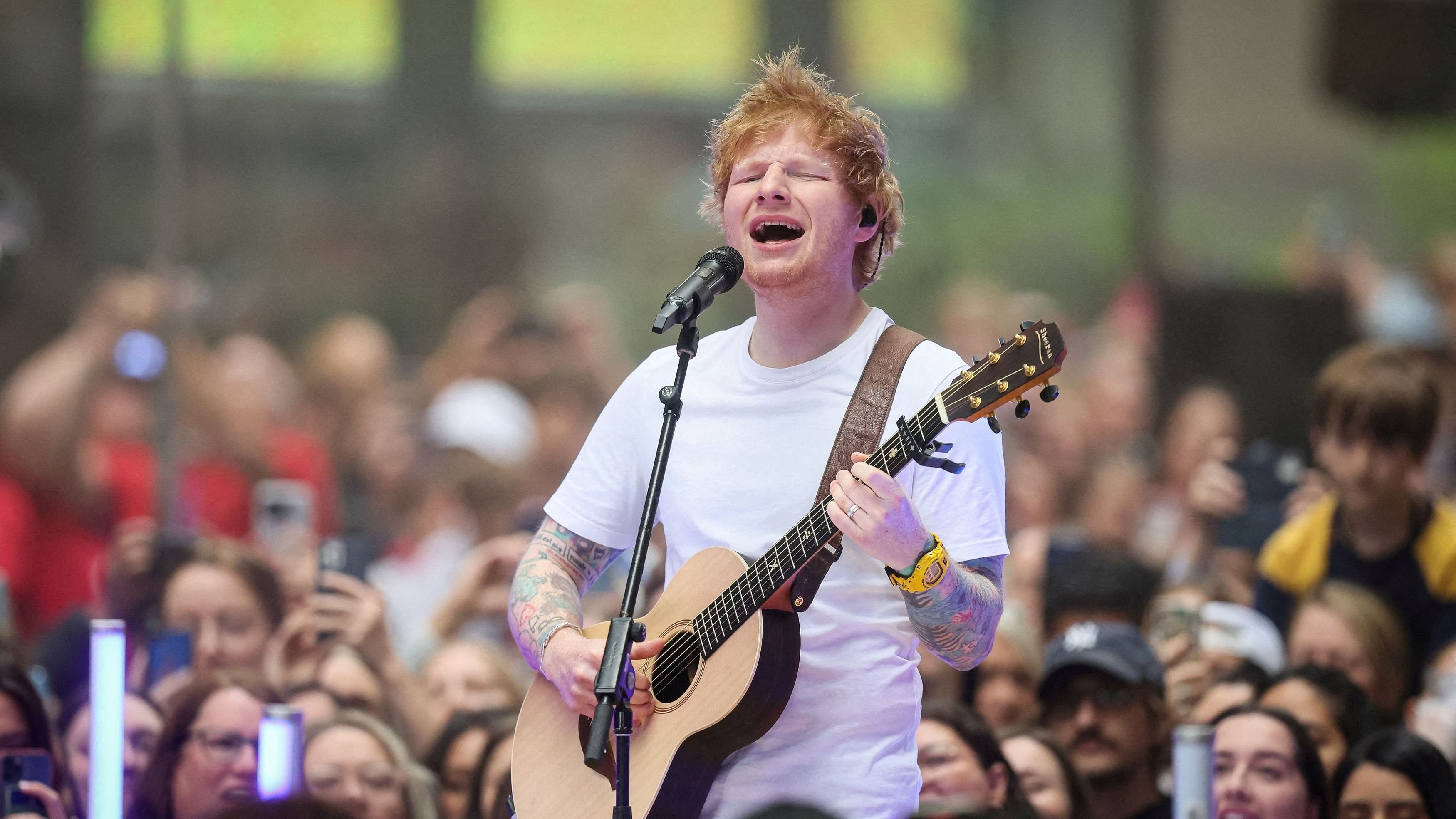 <div class="paragraphs"><p>Ed Sheeran.</p></div>