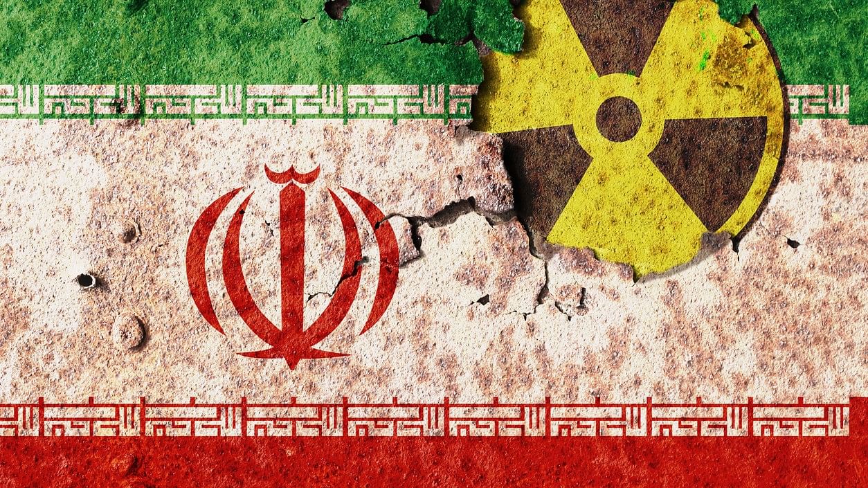 <div class="paragraphs"><p>Illustration showing the Iranian flag and a radioactive hazard logo. Image for representational purposes.</p></div>