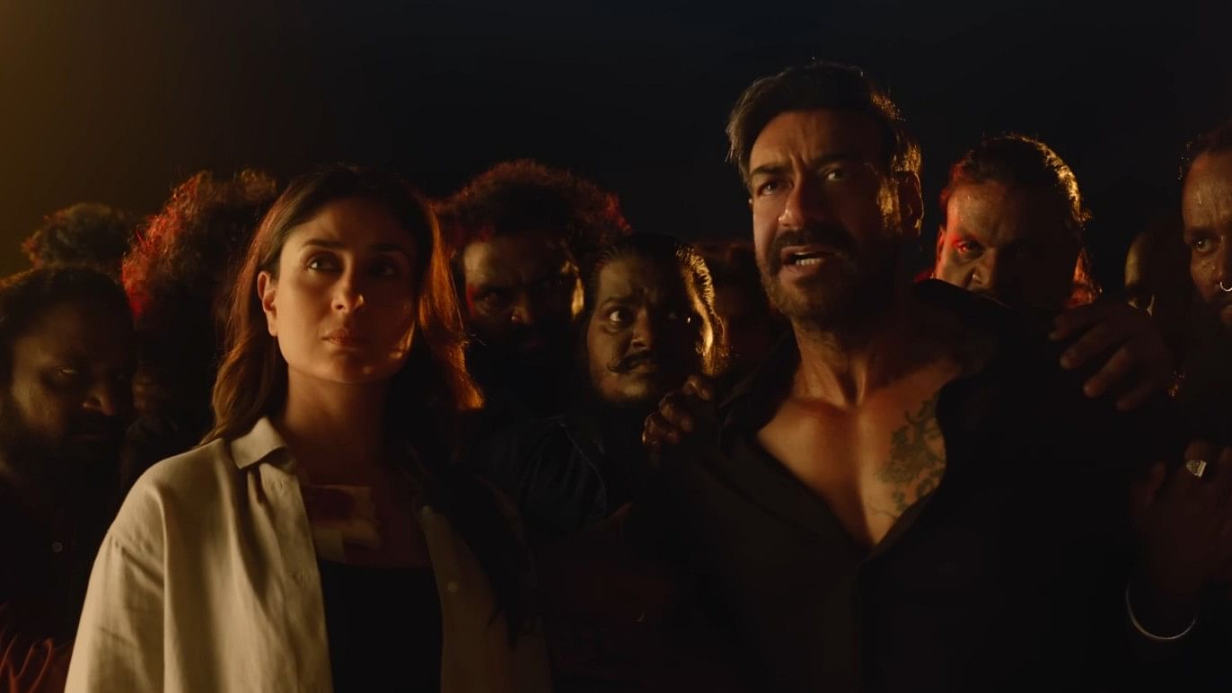 <div class="paragraphs"><p>Kareena Kapoor and Ajay Devgn in the film.</p></div>