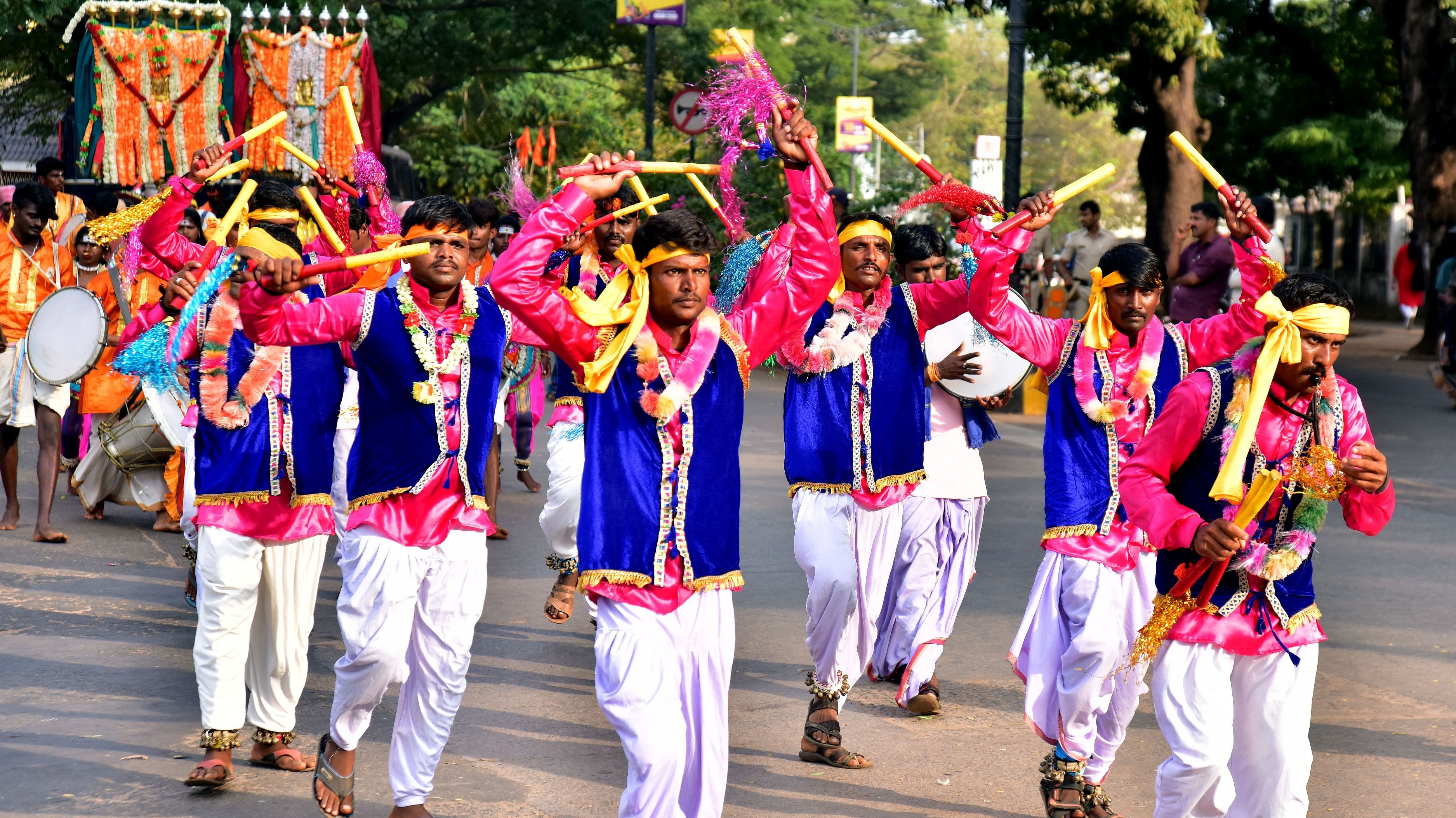 <div class="paragraphs"><p>Celebrations during the Karavali Utsav in 2020.</p></div>