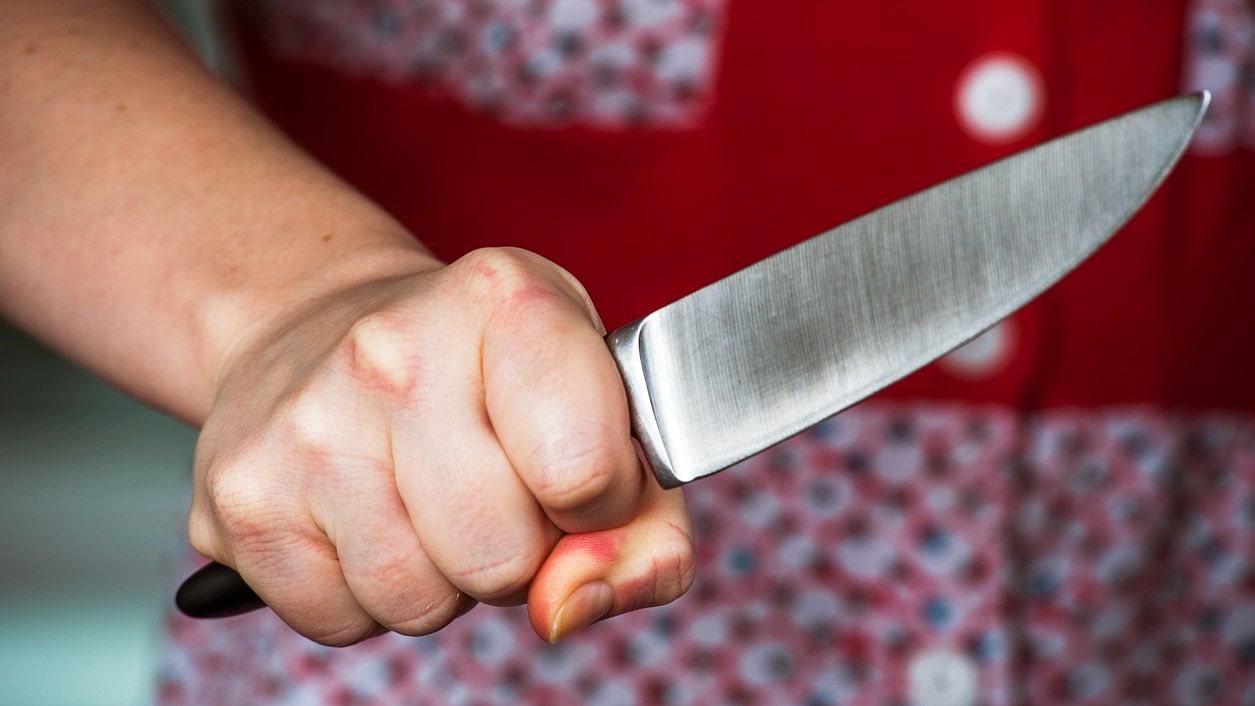 <div class="paragraphs"><p>A woman holding a knife. Image for representational purposes.</p></div>