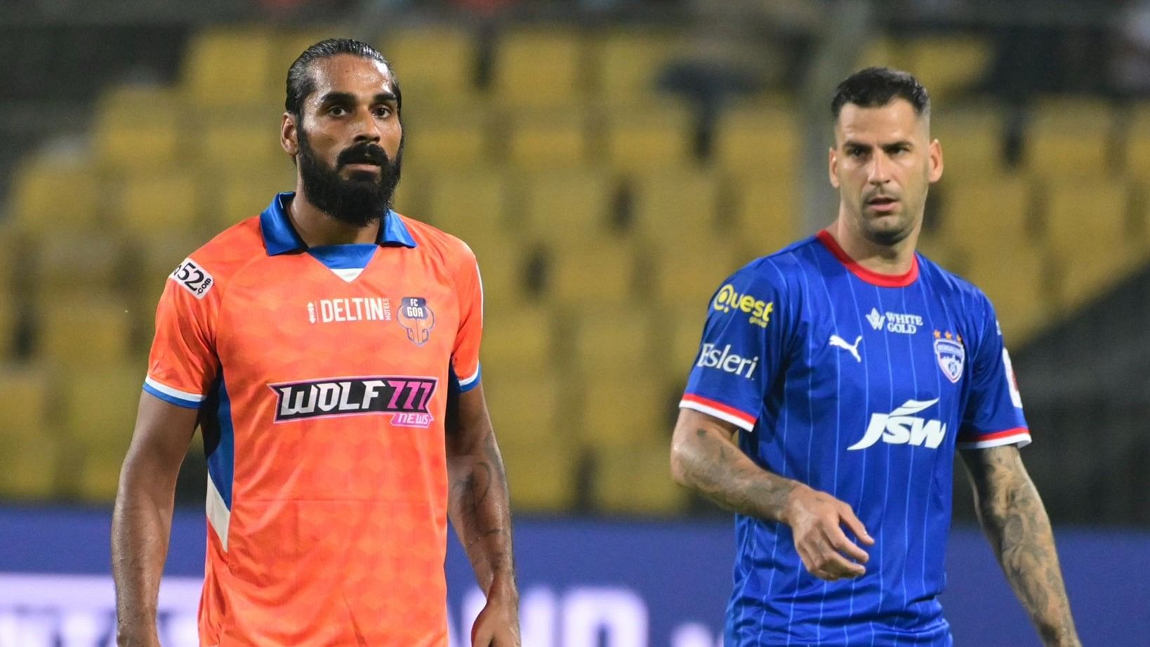 <div class="paragraphs"><p>Glimpse from the ISL match between&nbsp;FC Goa and&nbsp;Bengaluru FC.</p></div>