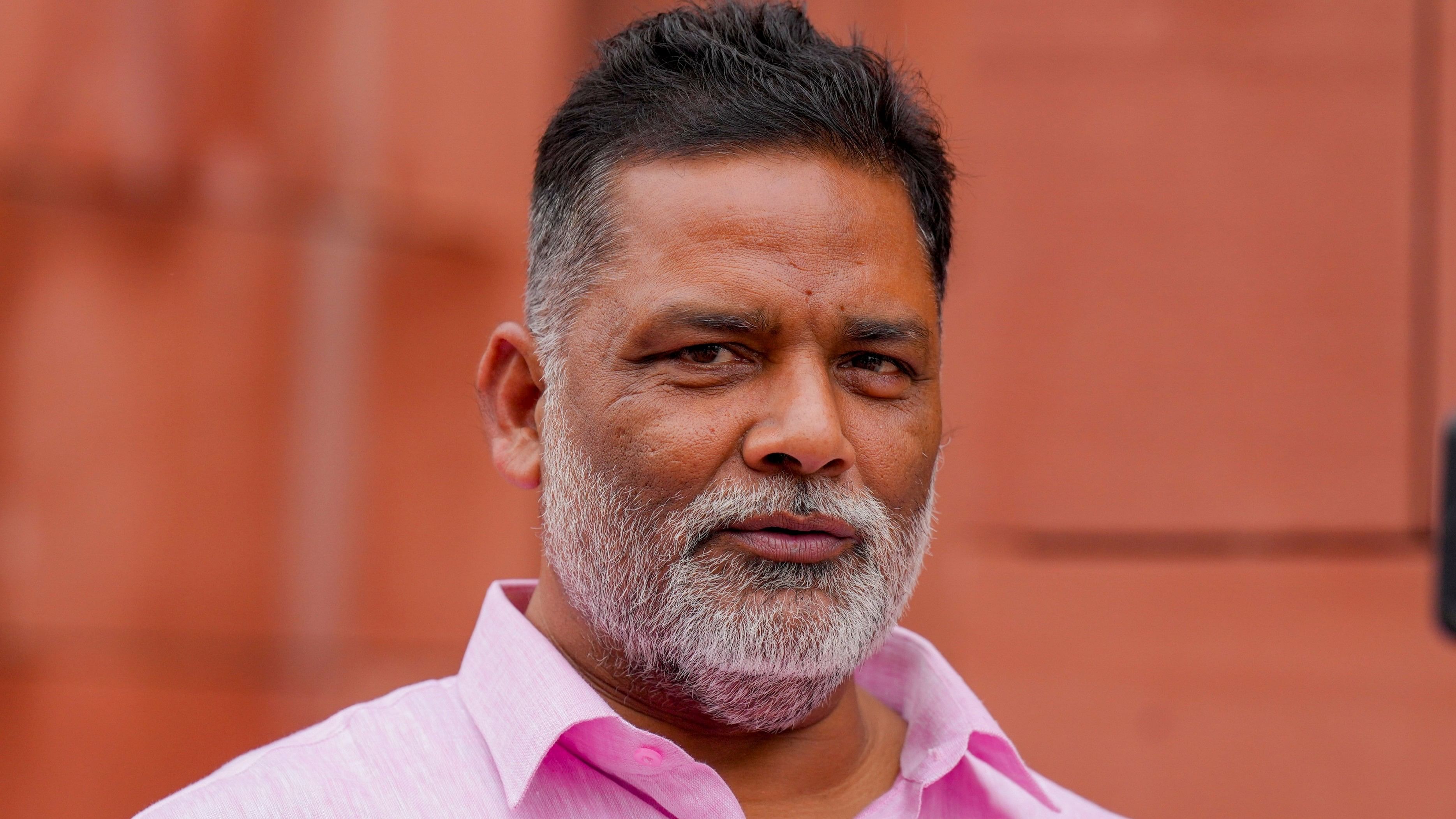 <div class="paragraphs"><p> Independent MP Pappu Yadav from Bihar</p></div>