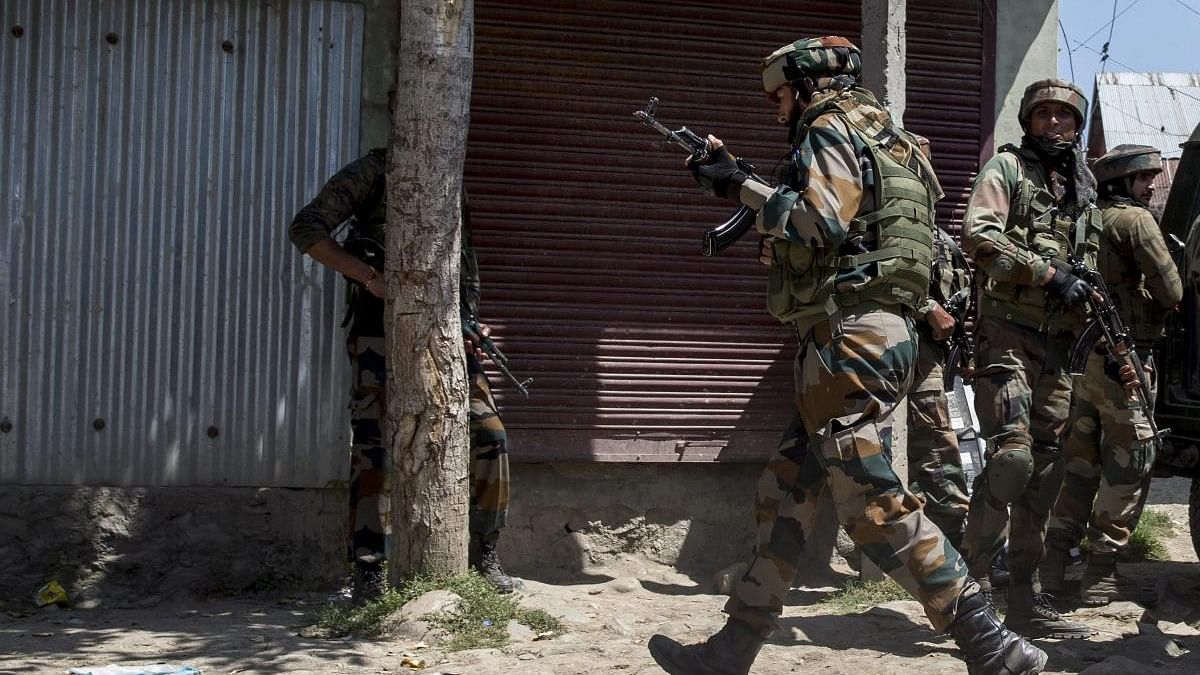 <div class="paragraphs"><p>Army at a search operation in J&amp;K. (Image for representation only)</p></div>