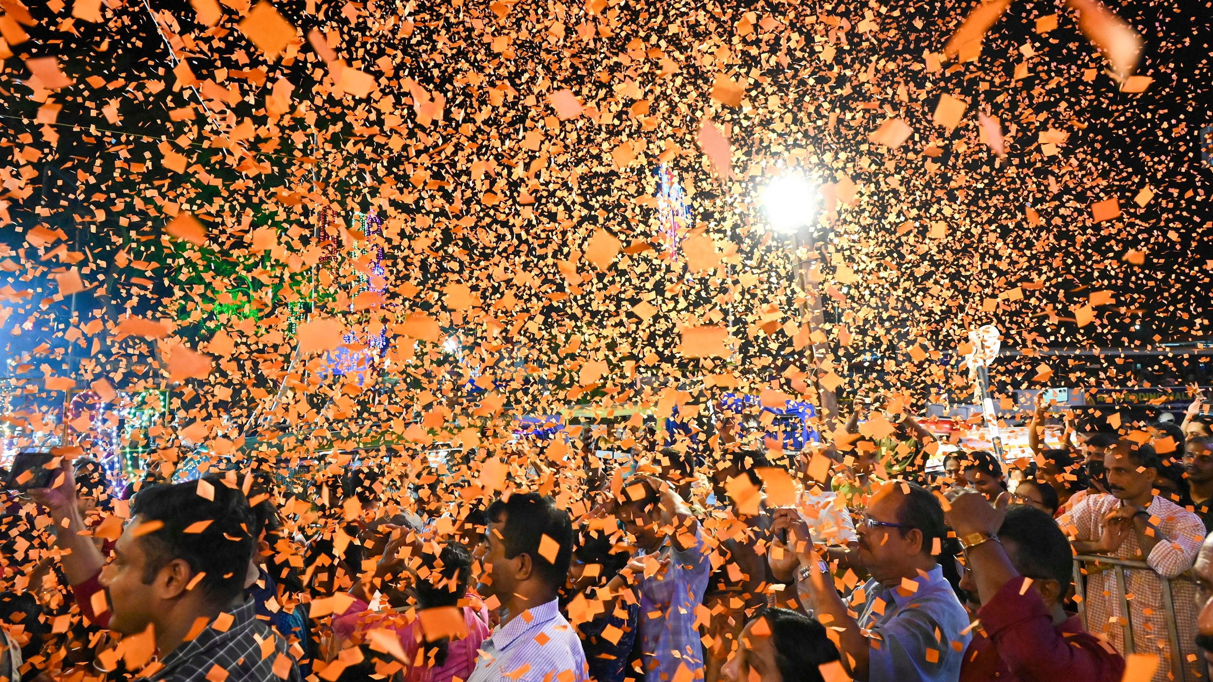 <div class="paragraphs"><p>File Photo: Devotees take part in the 'Arattu procession' in Thiruvananthapuram. (Pic for representational purpose)&nbsp;</p></div>