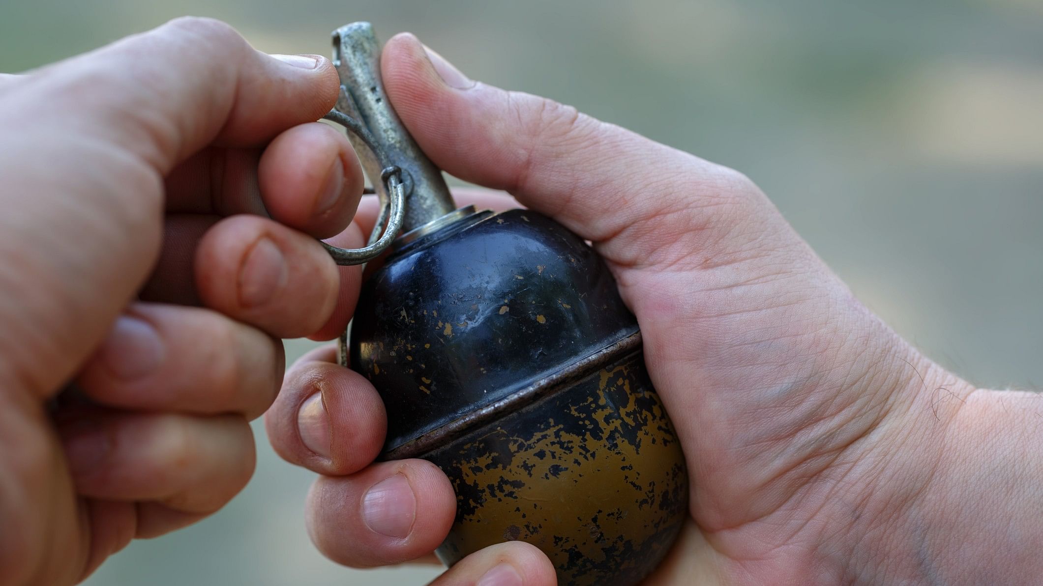 <div class="paragraphs"><p>A hand grenade was recovered from the group caught in Thoubal. Image for representation.</p></div>