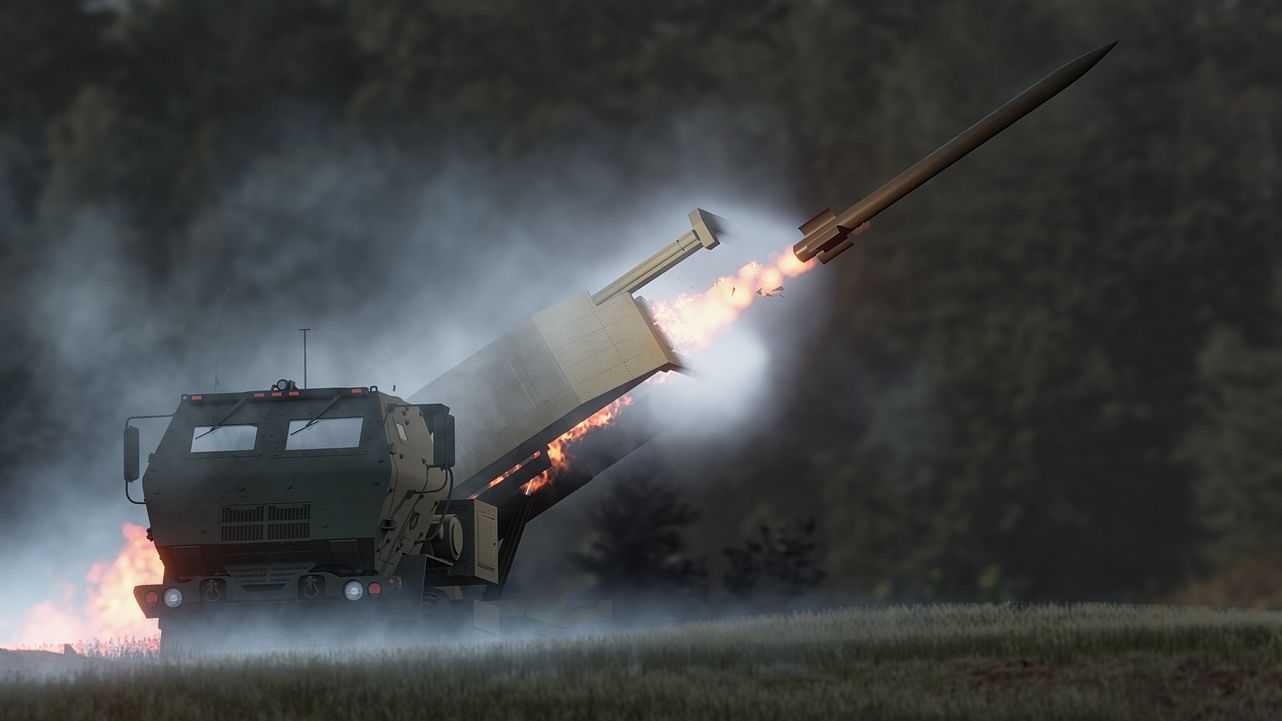 <div class="paragraphs"><p>Rendered image showing a rocket artillery system. For representational purposes.</p></div>