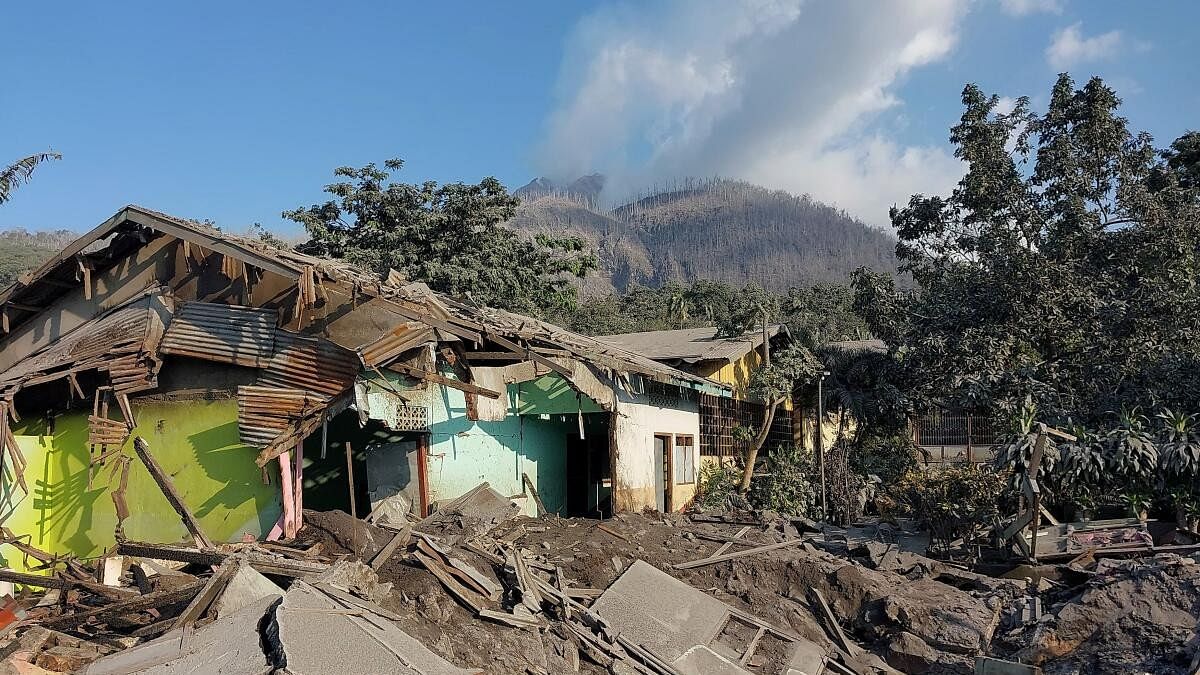 <div class="paragraphs"><p>Damaged school buildings which were affected by the Mount Lewotobi Laki-Laki volcano eruption are seen at Flores Timur, Indonesia, November 4, 2024.&nbsp;</p></div>