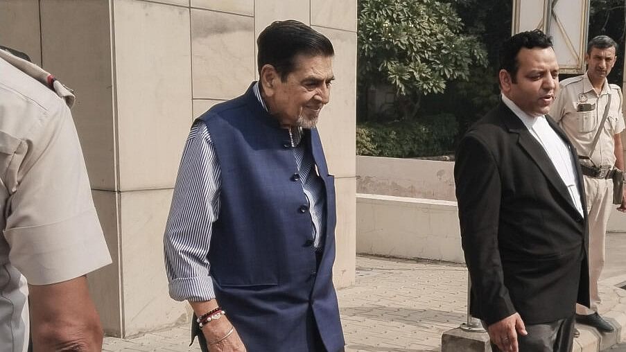 <div class="paragraphs"><p>Jagdish Tytler appears at the Rouse Avenue court in New Delhi on Tuesday.</p></div>