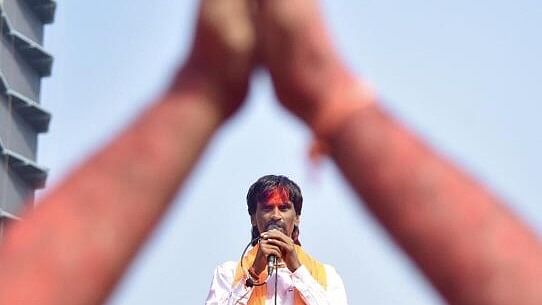 <div class="paragraphs"><p>Maratha reservation activist Manoj Jarange Patil addresses supporters after the Maharashtra government accepted his demands, in Navi Mumbai.</p></div>