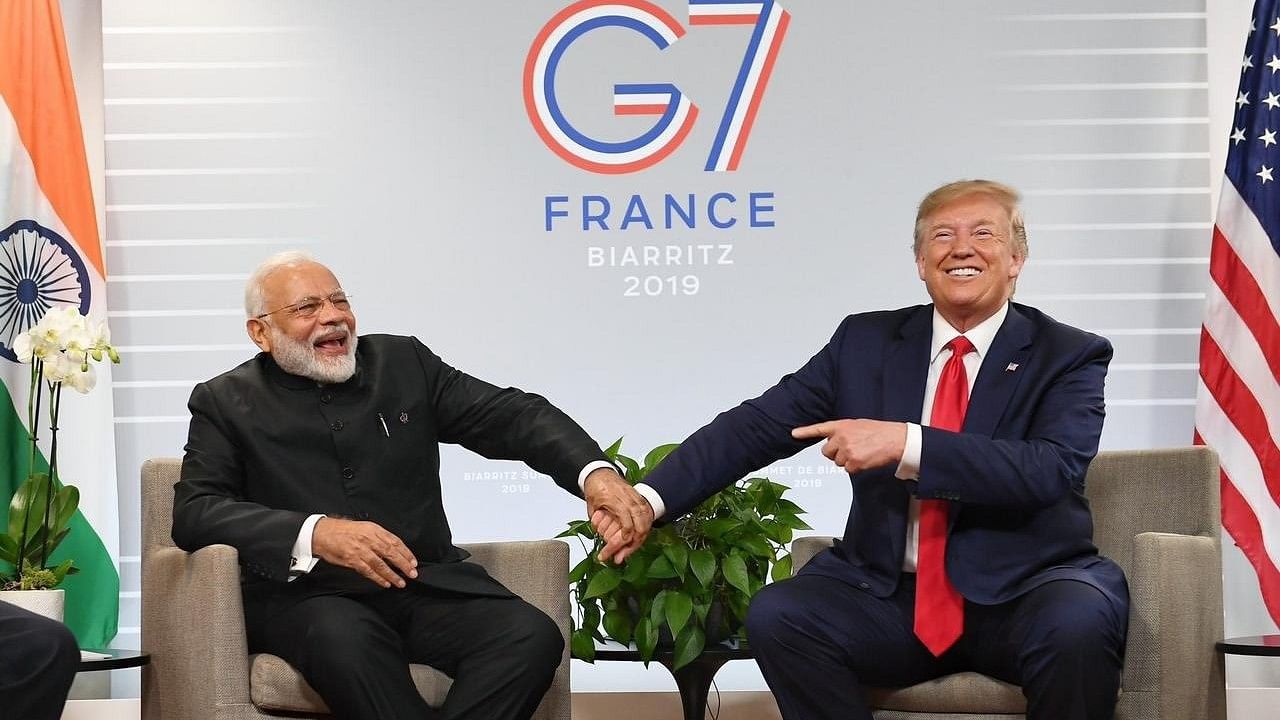 <div class="paragraphs"><p>Prime Minister Narendra Modi and Republican US Presidential candidate Donald Trump.</p></div>