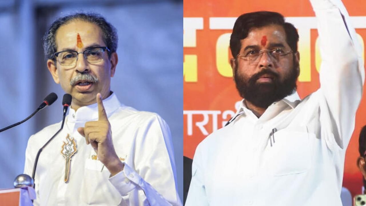 <div class="paragraphs"><p>Uddhav Thackeray and Eknath Shinde the members of MVA and Maha Yuti respectively</p></div>