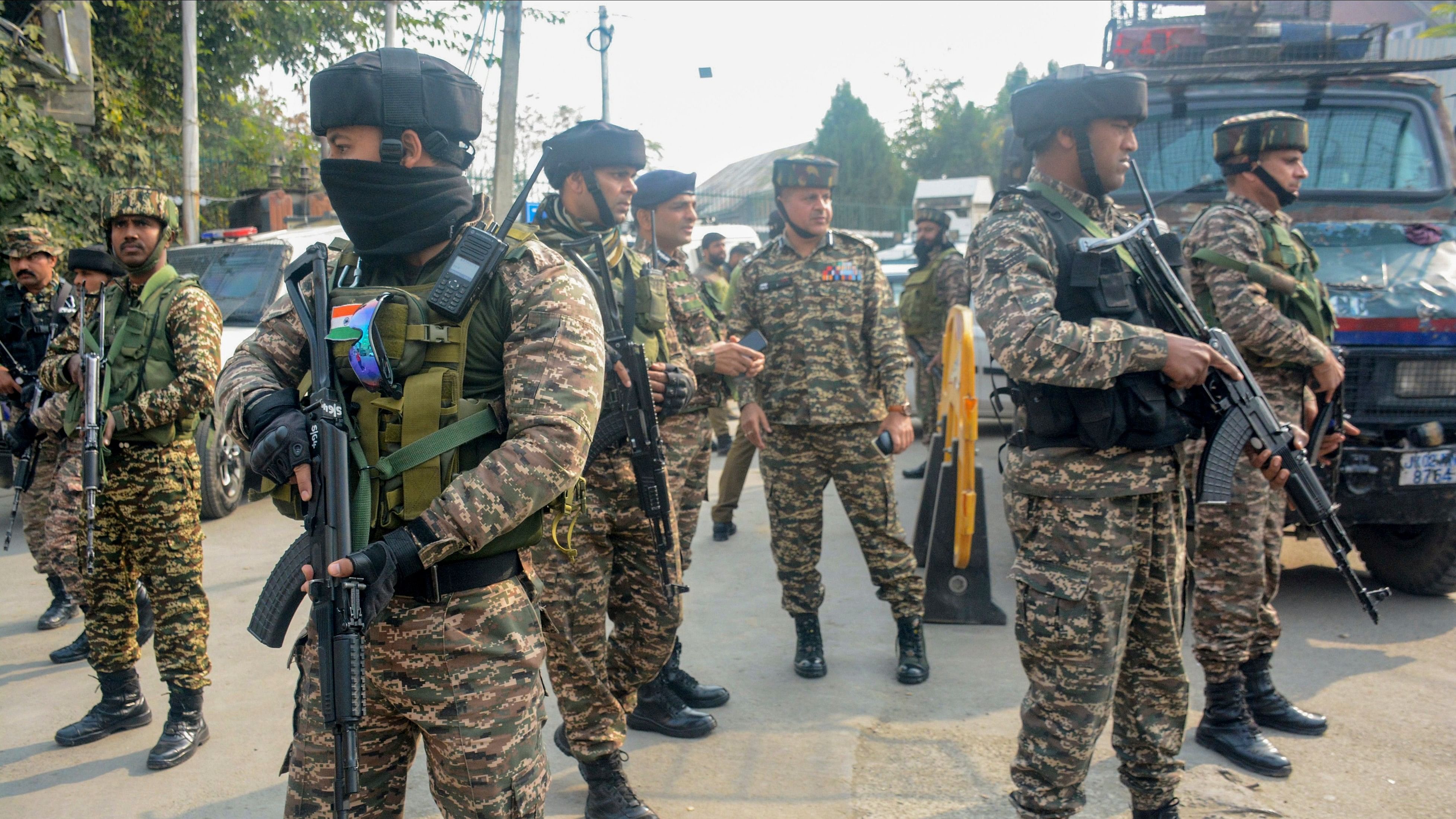 <div class="paragraphs"><p>Security personnel stationed in Jammu &amp; Kashmir. Image for representational purposes.</p></div>