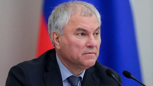 <div class="paragraphs"><p>Vyacheslav Volodin, the speaker of the lower house of the Russian parliament.</p></div>