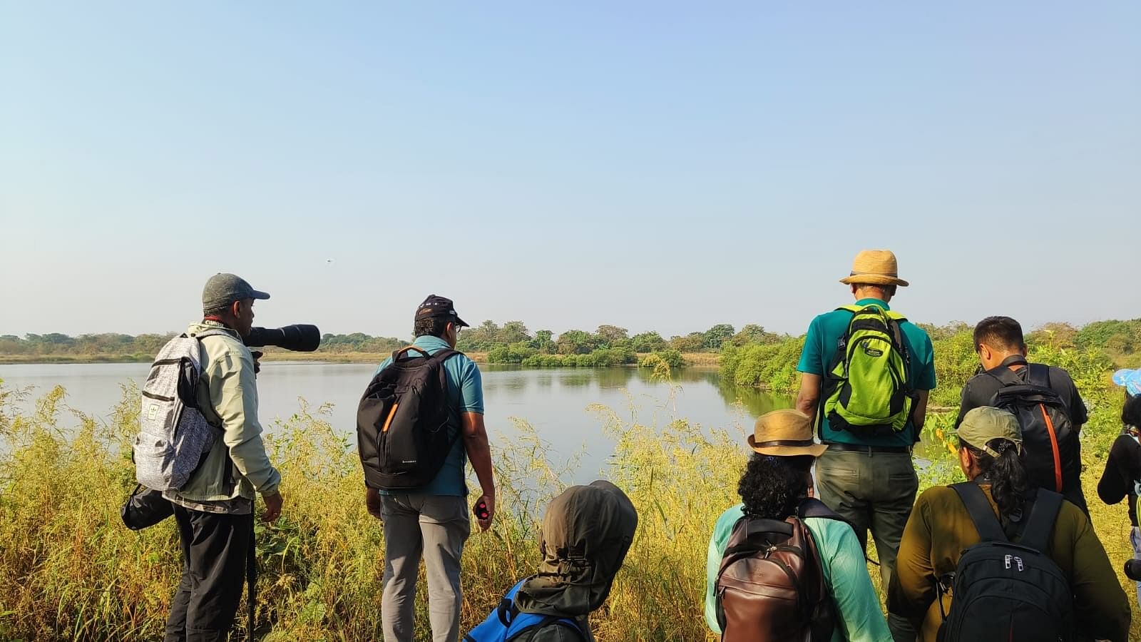 <div class="paragraphs"><p>The Migrant Walk was at wetlands near TS Chanakya Maritime Institute in Navi Mumbai.</p></div>