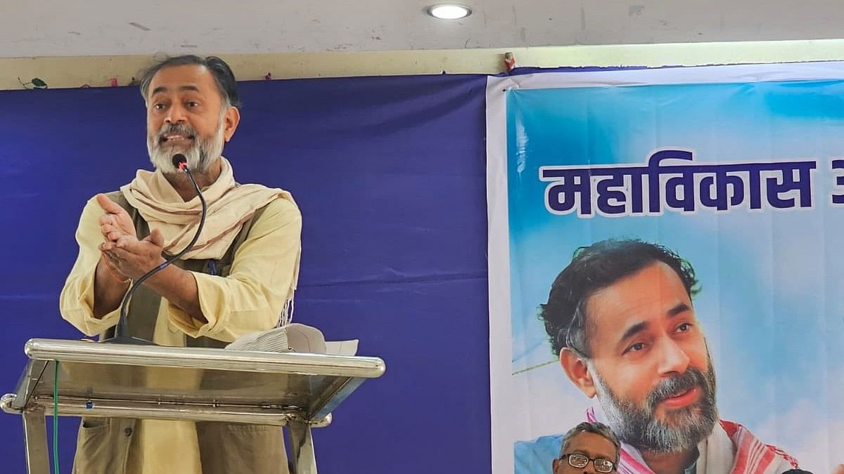 <div class="paragraphs"><p>Swaraj India chief Yogendra Yadav.</p></div>