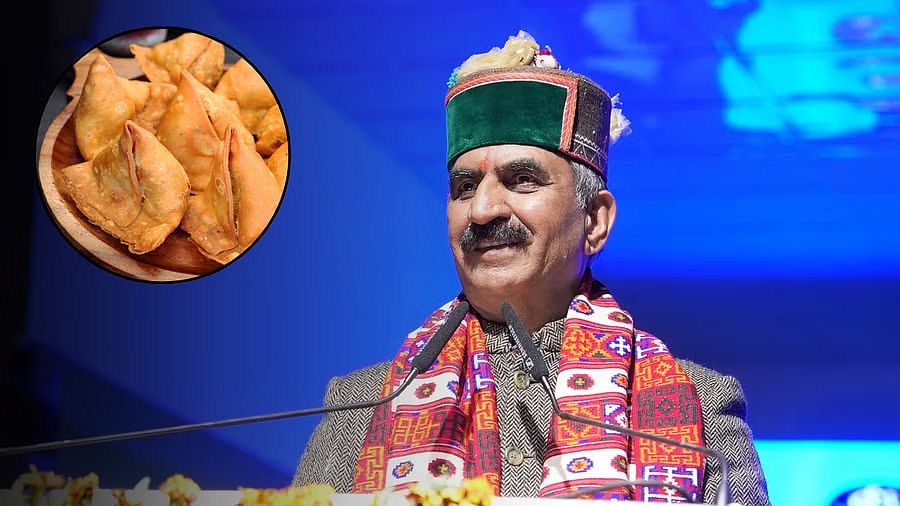 <div class="paragraphs"><p>Collage showing Himachal CM Sukhu and samosas.</p></div>