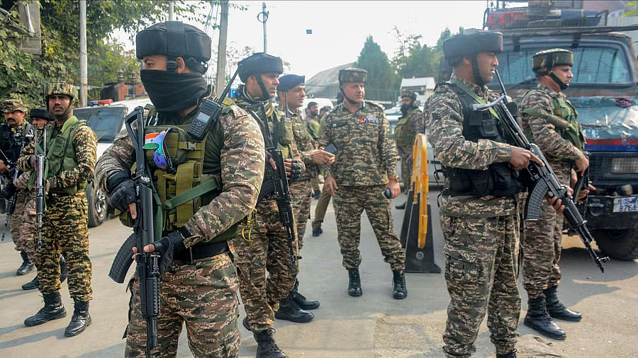 <div class="paragraphs"><p>Security personnel stationed in Jammu &amp; Kashmir. Image for representational purposes</p><p></p></div>