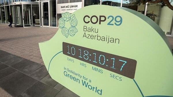 <div class="paragraphs"><p>Preparation for the COP29 United Nations Climate Change Conference, in Baku.</p></div>