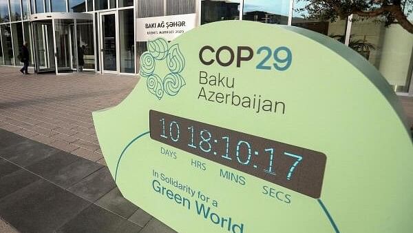 <div class="paragraphs"><p>A countdown display for the COP29 United Nations Climate Change Conference is set in Baku, Azerbaijan.</p></div>