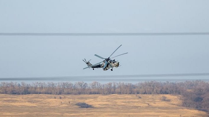 <div class="paragraphs"><p>A Russian&nbsp;Mi-8MTPR-1 electronic warfare&nbsp;helicopter</p></div>