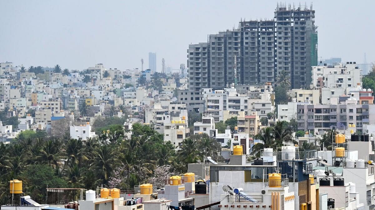 <div class="paragraphs"><p>Aerial view of Benglauru city around Rajarajeshwari Nagar area.  </p></div>