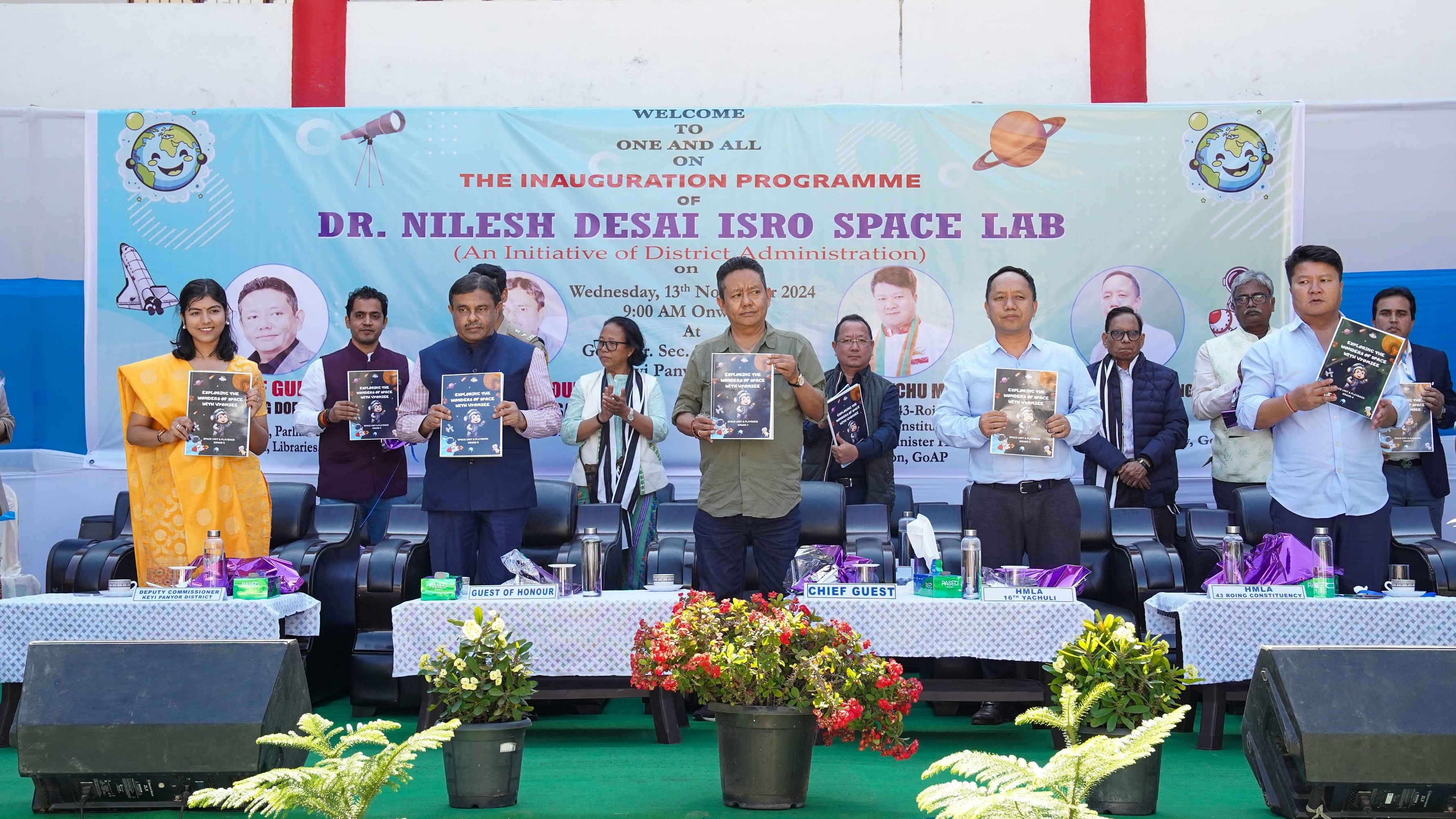 <div class="paragraphs"><p>The lab was inaugurated by state Education Minister Pasang Dorjee Sona on Wednesday at the Government Higher Secondary School at Yazali.</p></div>