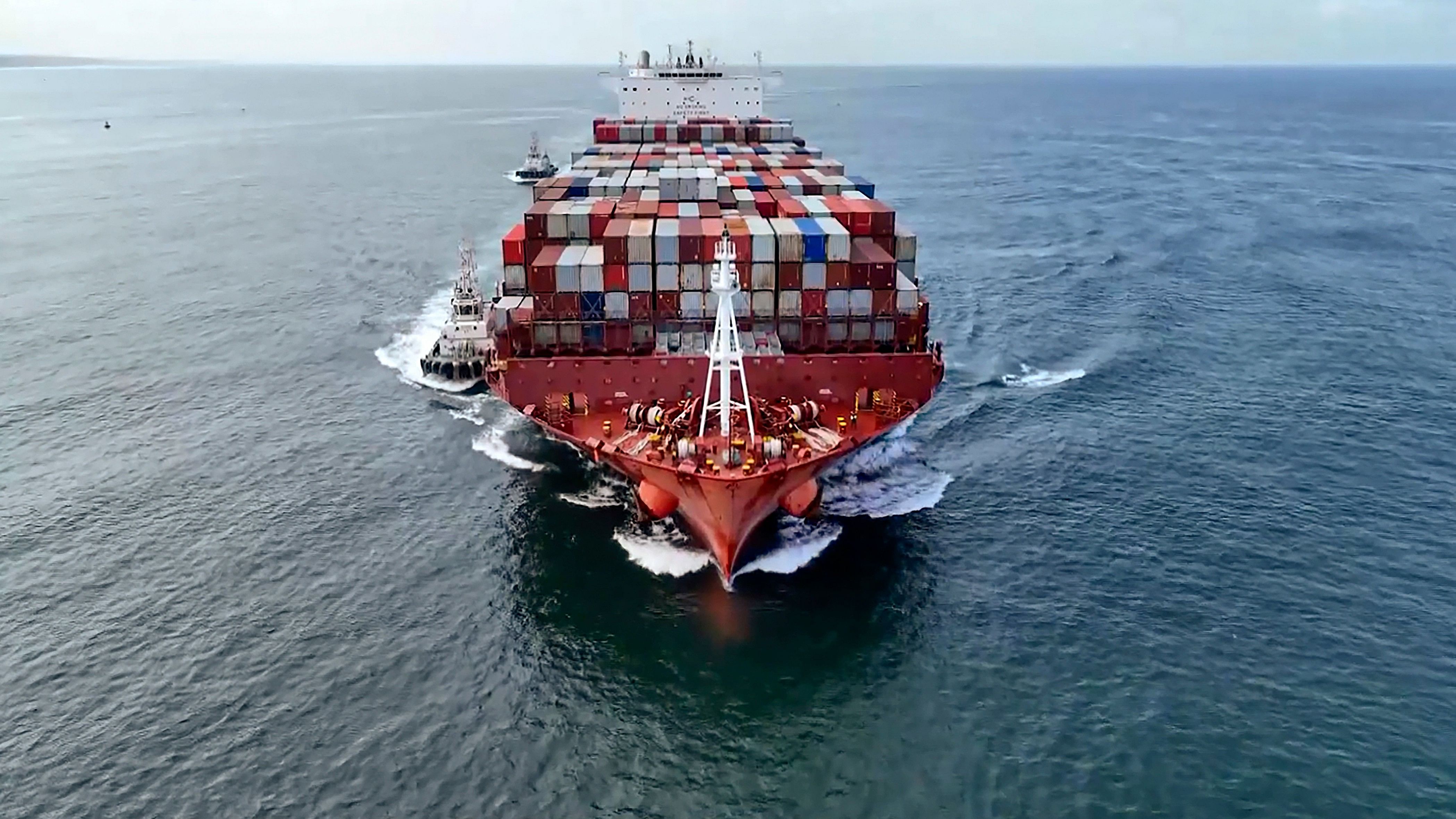 <div class="paragraphs"><p> Chinese cargo vessel 'San Fernando' arrives at the Vizhinjam international sea port, marking the first container ship's arrival at the newly-built port, in Thiruvananthapuram.</p></div>