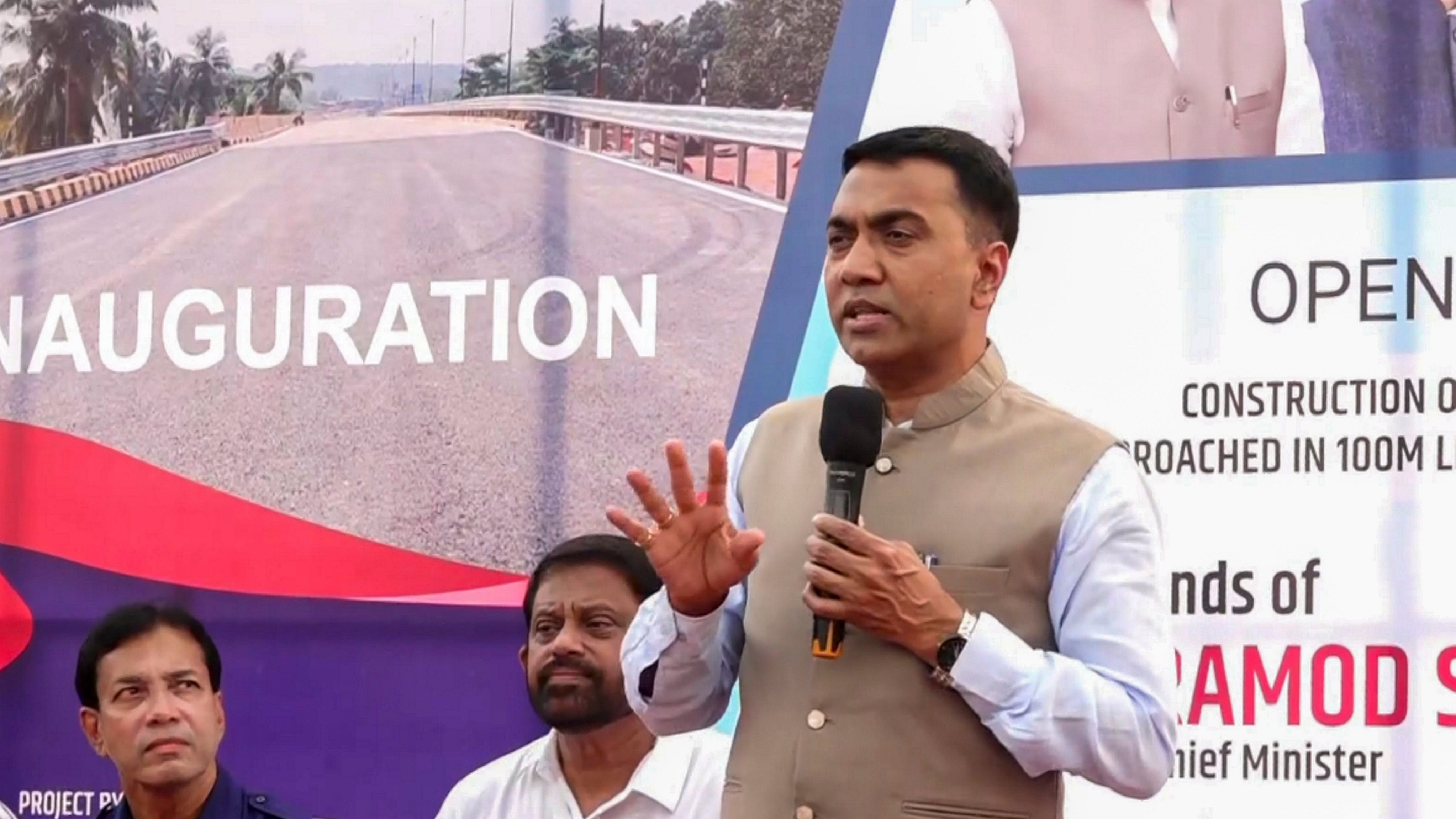 <div class="paragraphs"><p> Goa Chief Minister Pramod Sawant.</p></div>