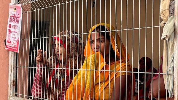 <div class="paragraphs"><p>Family members wait outside the emergency ward after a fire broke out in the Neonatal Intensive Care Unit (NICU) of the Maharani Laxmi Bai Medical College, in Jhansi district, Saturday, Nov. 16, 2024. At least 10 children died in the fire that engulfed the children's ward of the medical college, officials said, as 16 others injured battled for life on Saturday.</p></div>