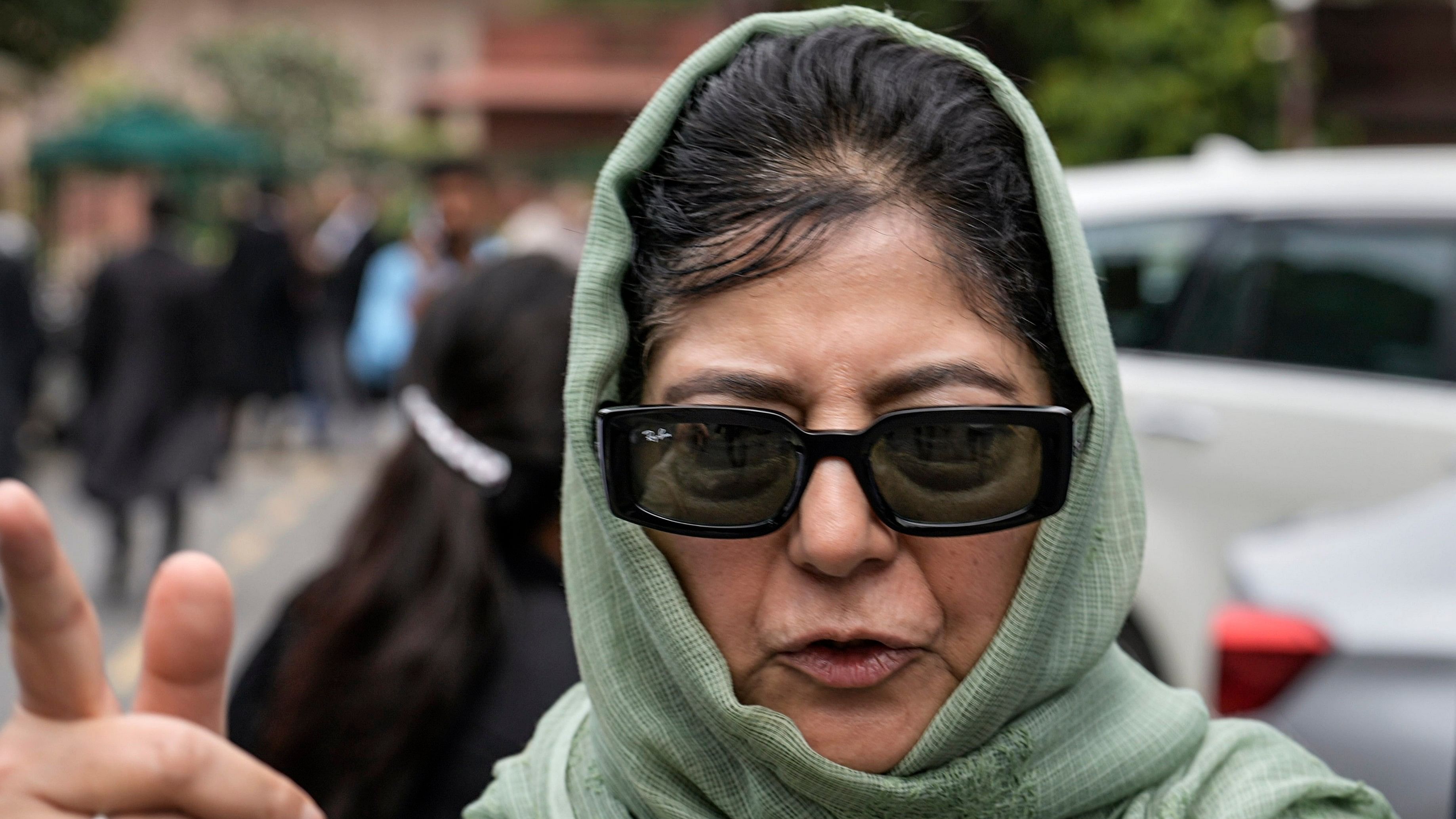 <div class="paragraphs"><p>Peoples Democratic Party (PDP) President Mehbooba Mufti </p></div>