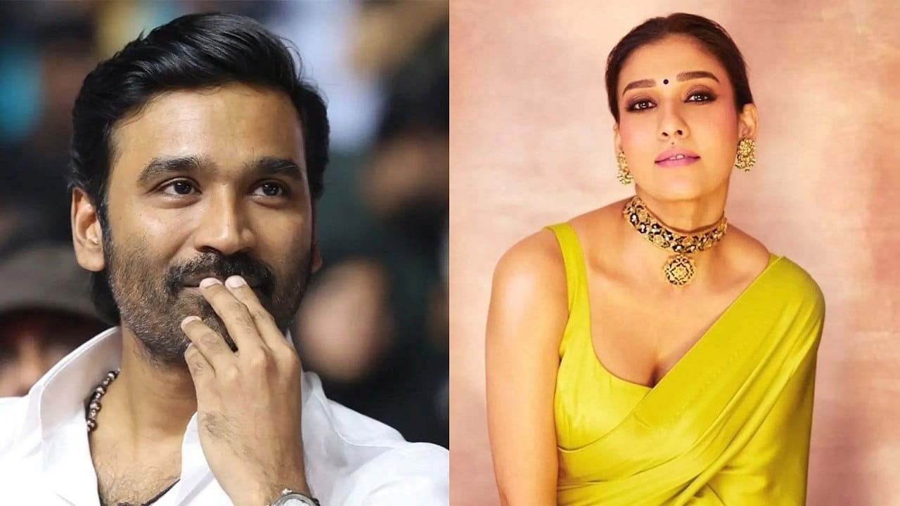 <div class="paragraphs"><p>A collage of Dhanush and Nayanthara.&nbsp;</p></div>