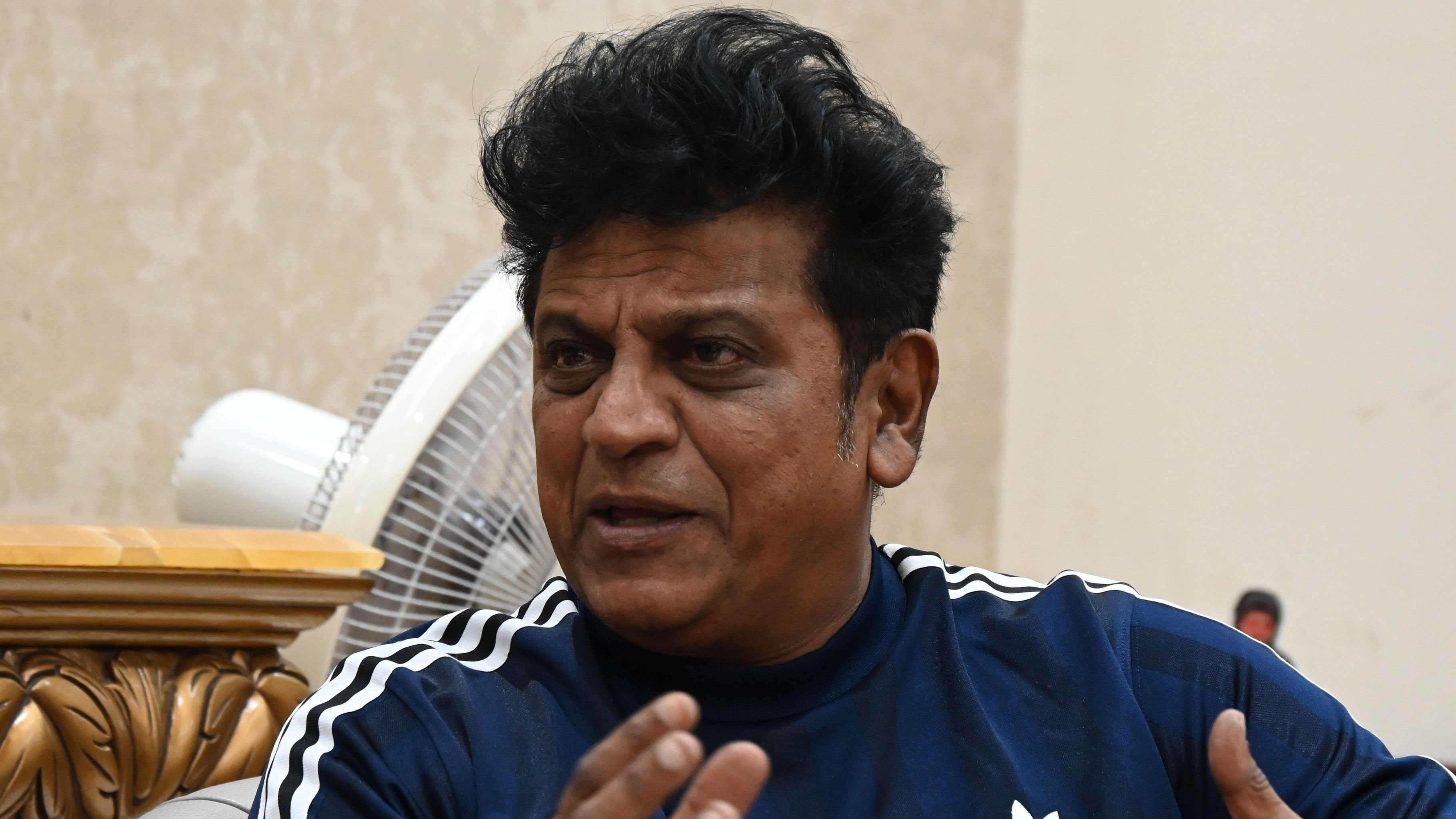 <div class="paragraphs"><p>Actor Shivarajkumar at his residence in Bengaluru.</p></div>