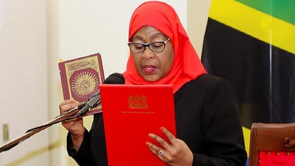 <div class="paragraphs"><p>Tanzania's&nbsp;President Samia Suluhu Hassan</p></div>