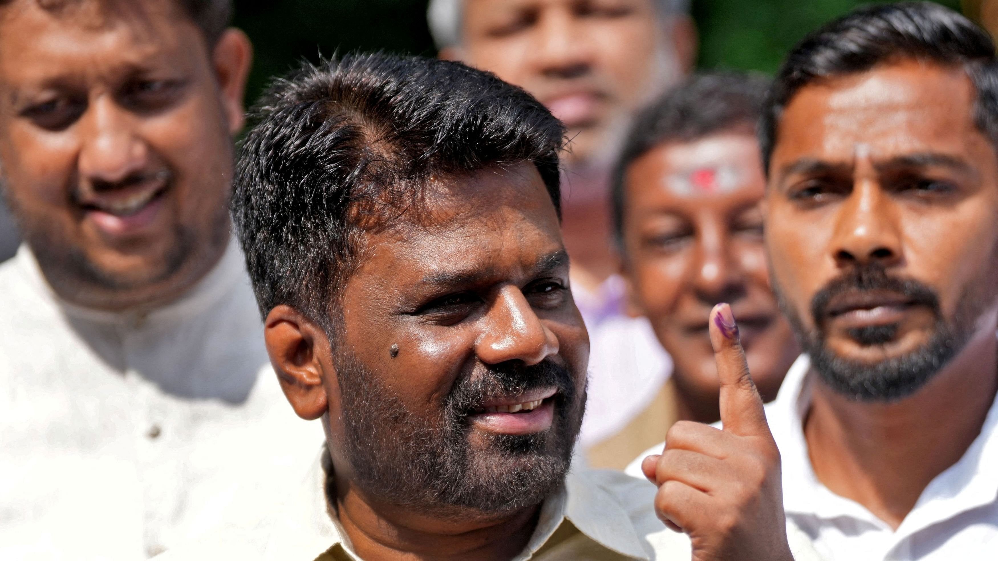 <div class="paragraphs"><p>Sri Lanka's President and National People's Power  party leader Anura Kumara Dissanayake.</p></div>