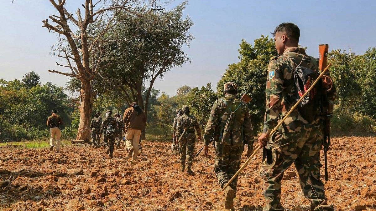 <div class="paragraphs"><p>Security forces during an anti-Naxal operation in Chhattisgarh.  For representation only.</p></div>