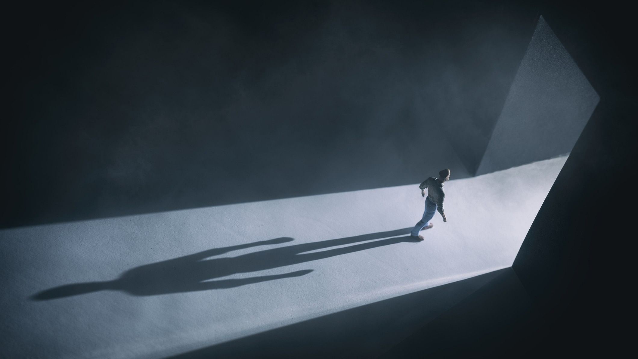 <div class="paragraphs"><p>Representative image showing a man walking in from the dark.</p></div>