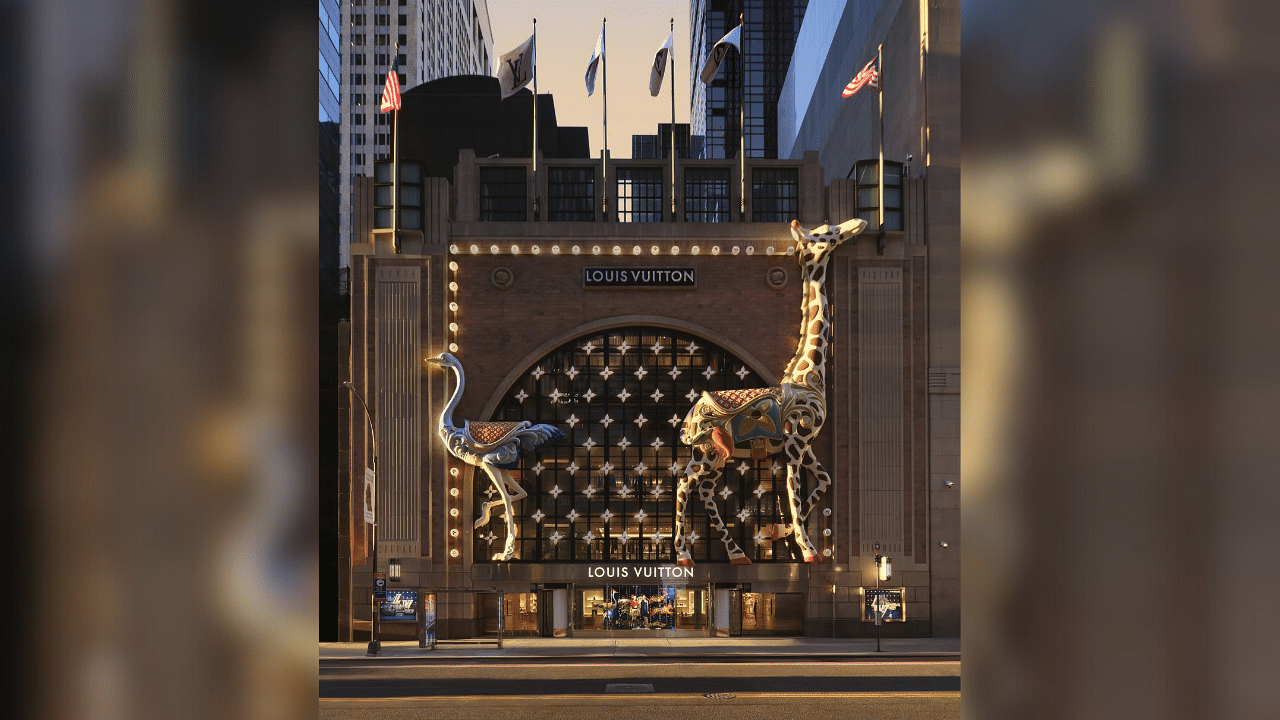 <div class="paragraphs"><p>Louis Vuitton's temporary store in New York.</p></div>